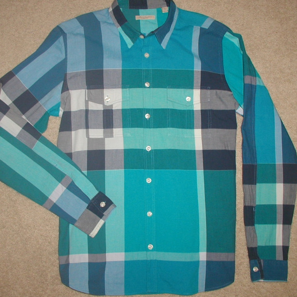 burberry exploded check shirt